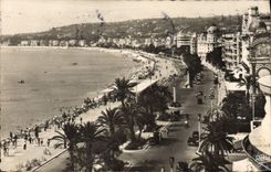 MODERN CARD Nice the Dimension Of Azure Walk of the English