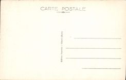 VINTAGE POSTCARD Gisors the Tower Of the Prisoner and the cathedral