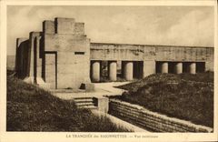 VINTAGE POSTCARD the Trench Of the Bayonets Seen External Militaria