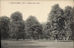 VINTAGE POSTCARD Holy Cloud Park Lawn In the Park