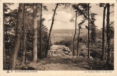 CPA Bagnoles De I'Orne Le Grand Hotel Vu Du Roc
