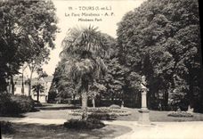 VINTAGE POSTCARD Tours the Mirabeau Park