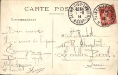 CPA Reims La Cathedrale