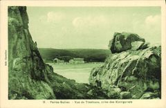 CPA Perros Guirec Vue De Trestraou Prise Des Korriganets