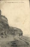 VINTAGE POSTCARD Luc On Sea Cliffs