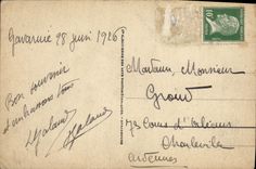 VINTAGE POSTCARD Luz Church De Templiers