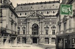 CPA Tours Le Theatre