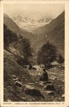 VINTAGE POSTCARD Luchon Circus Of the Lily Glaciers De Grabioules