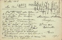 Puente de Lyon de la POSTAL de la VENDIMIA de Guillotiere y de Coteau De Fourviere