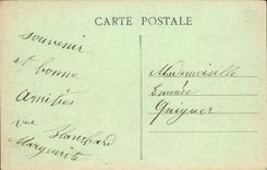 VINTAGE POSTCARD Bridge De I' Arche Interior De I' Eglise