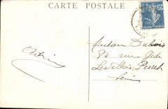 VINTAGE POSTCARD St Antoine the Abbey the Gate And the Frontage