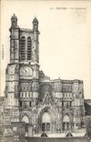 CPA Troyes La Cathedrale