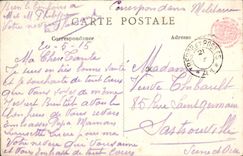 VINTAGE POSTCARD Mont Saint Eloi Tours of the old Militaria abbey