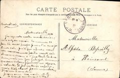 Avenidas de Compiegne de la POSTAL de la VENDIMIA
