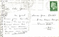 VINTAGE POSTCARD Chatel Guyon Chazeron Tournoel Places Brosson the park