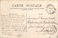 VINTAGE POSTCARD Biarritz Municipal Casino And Main beach