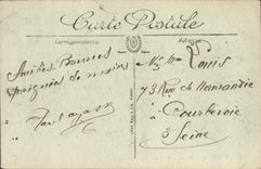 VINTAGE POSTCARD Royan the Port And the Boulevard Thiers Boats