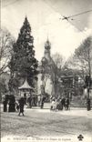VINTAGE POSTCARD Toulouse the Public garden And the Keep Of Capitole