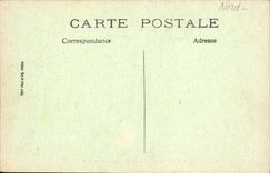 VINTAGE POSTCARD Douai Gothic Room AD INTERIM 'Town hall