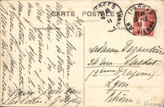 VINTAGE POSTCARD Valoine with the Mountain Of the Pines Close Limoges