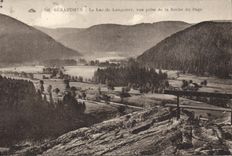 CPA Gerardmer Le Lac De Longemer Vue Prise De La Roche Du Page
