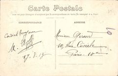 POSTAL Bourges de la VENDIMIA vista de los bordes De I' Yevre