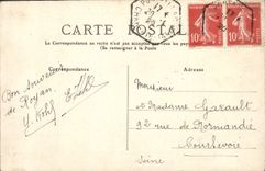 VINTAGE POSTCARD Royan the Park Lost In the Drill