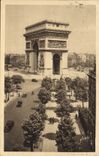 CPA Paris En Flanant L'Arc De Triomphe