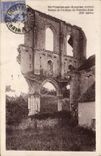 VINTAGE POSTCARD St Maurice On Aveyron Ruins De I' Abbaye Of Jean Fountain