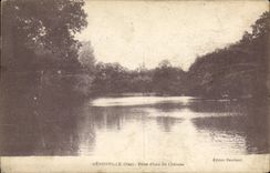 CPA Henonville Piece D'Eau Du Chateau