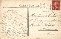 CPA Henonville Piece D'Eau Du Chateau