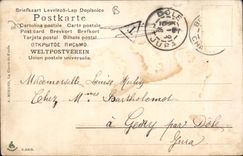 VINTAGE POSTCARD Fantasy (toilée chart)