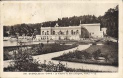 CPA Bagnoles De I'Orne Le Casino Du Lac