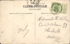 VINTAGE POSTCARD Dining Panorama