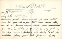 Monumento de Burdeos de la POSTAL de la VENDIMIA de Gironda y del Quincunxes