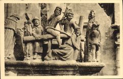 CPA Bretagne St Thegonnec Le Calvaire