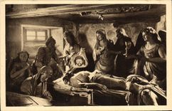 CPA Saint Thegonnec L'Eglise Le Sepulcre