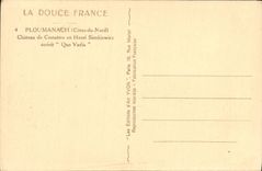CPA Ploumanach Chateau De Costaeres Ou Henri Sienkiewiez ecrivit Quo Vadis