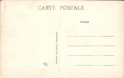 VINTAGE POSTCARD Castle De Clairefontaine Commun runs Old abbey of 12th