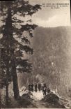 VINTAGE POSTCARD Gerardmer the View-point Of the Rock Of the Devil