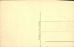 VINTAGE POSTCARD Bruges La Poste power station with Large Places