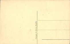 VINTAGE POSTCARD Bruges law courts the town hall the basilica of St Blood