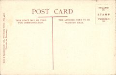 VINTAGE POSTCARD Village Funeral Leeds Gallery Frank Holl has