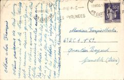 VINTAGE POSTCARD Luchon Superbagneres View from above On the Circus And the Valley Of the Lily