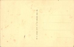 VINTAGE POSTCARD Interior Lampaul De I' Eglise life of St Jean Baptist