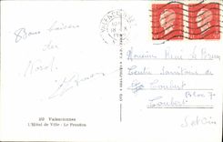 MODERN CARD Valencian the Town hall the Pediment