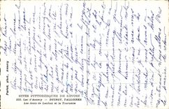 CPM Sites Pittoresques De Savoie Annecy Duingt Talloires Les dents de Lanfont et la Tournette