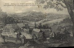 Abadía de la POSTAL de la VENDIMIA de la abadía real de Port View De I' Ancien con décimosexto