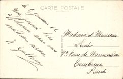 VINTAGE POSTCARD Chatillon On the Seine Church Vorles Saint Put At the Tomb