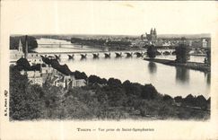 CPA Tours Vue Prise De Saint Symphorien
